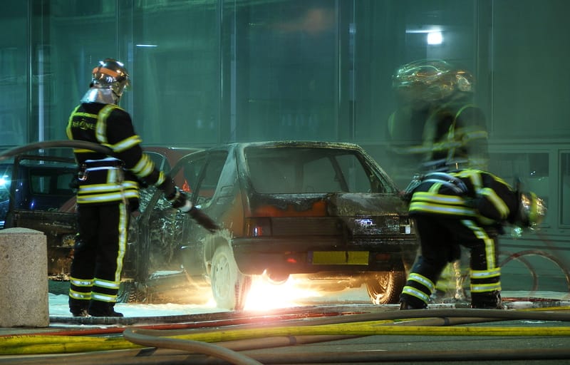 brandweer blussen exceltech